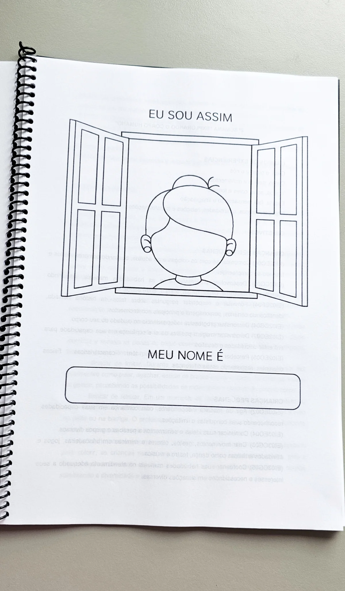 Projeto Identidade – Educação Infantil | 4 Semanas de Atividades — amostra 7: O Projeto Identidade é um recurso pedagógico…
