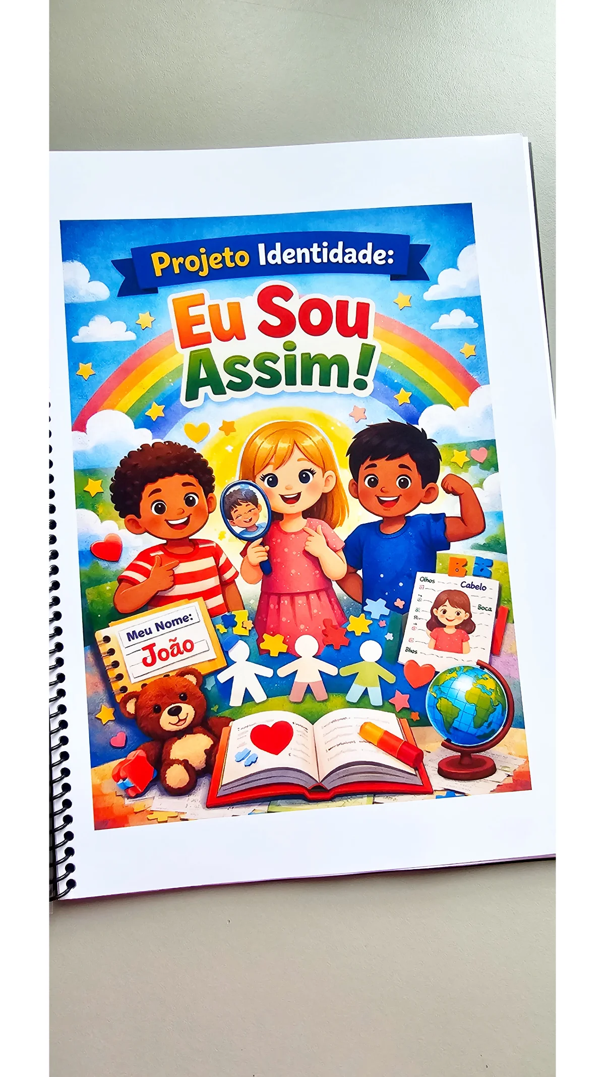Projeto Identidade – Educação Infantil | 4 Semanas de Atividades — Ciências para Educação Infantil: O Projeto Identidade é…