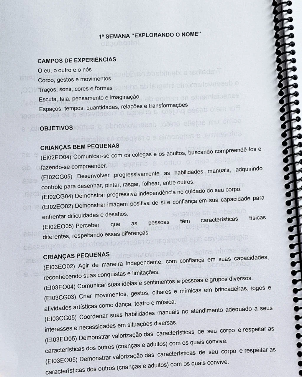 Projeto Identidade – Educação Infantil | Atividades + BNCC — amostra 4: Um projeto completo e estruturado para trabalhar…