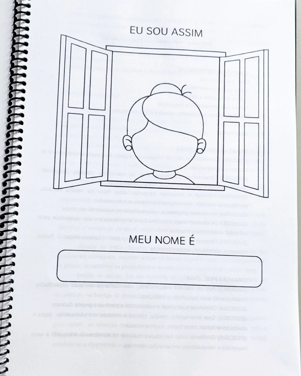 Projeto Identidade – Educação Infantil | Atividades + BNCC — amostra 5: Um projeto completo e estruturado para trabalhar…