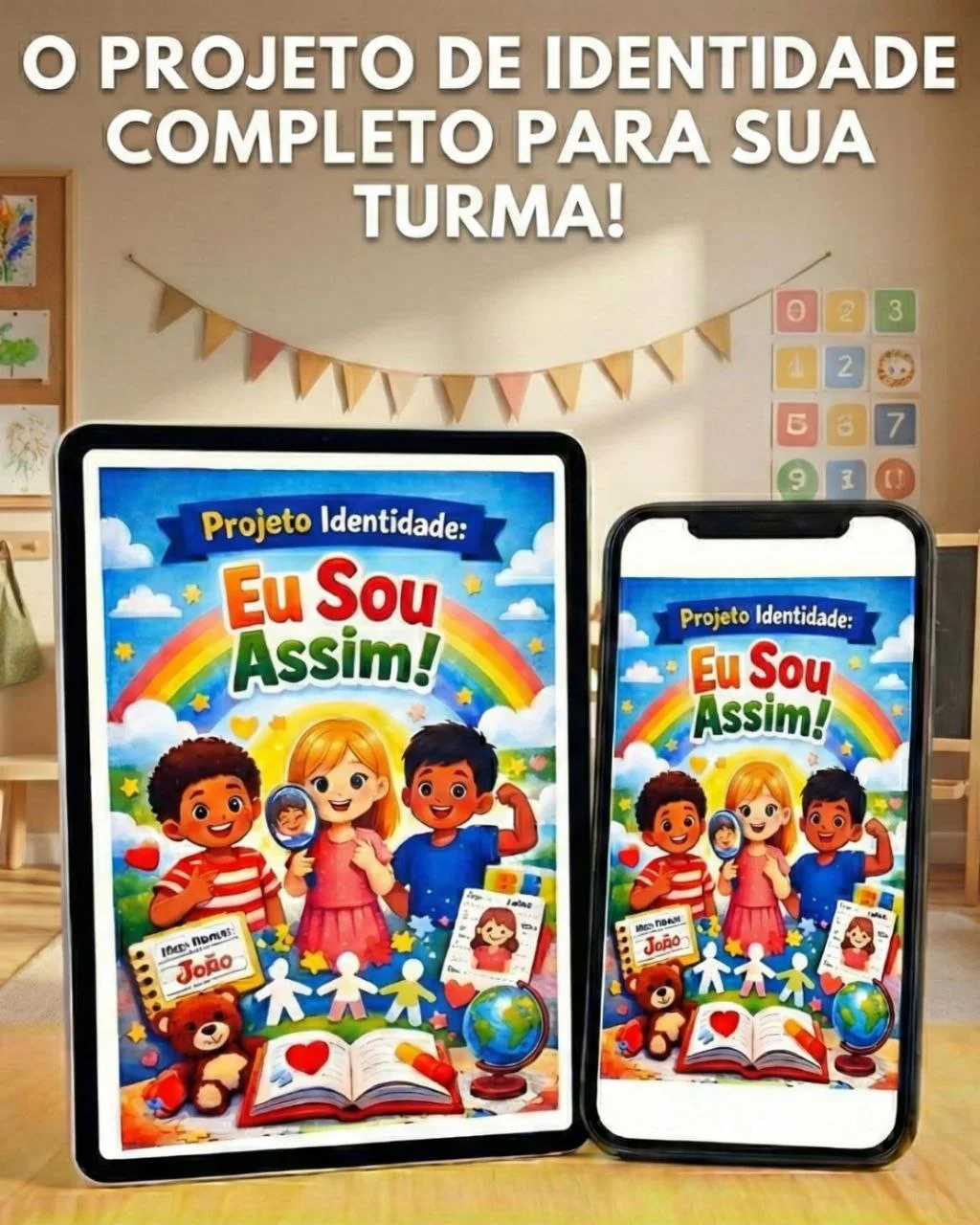 Projeto Identidade – Educação Infantil | Atividades + BNCC — Planners e organização para Educação Infantil: Um projeto…