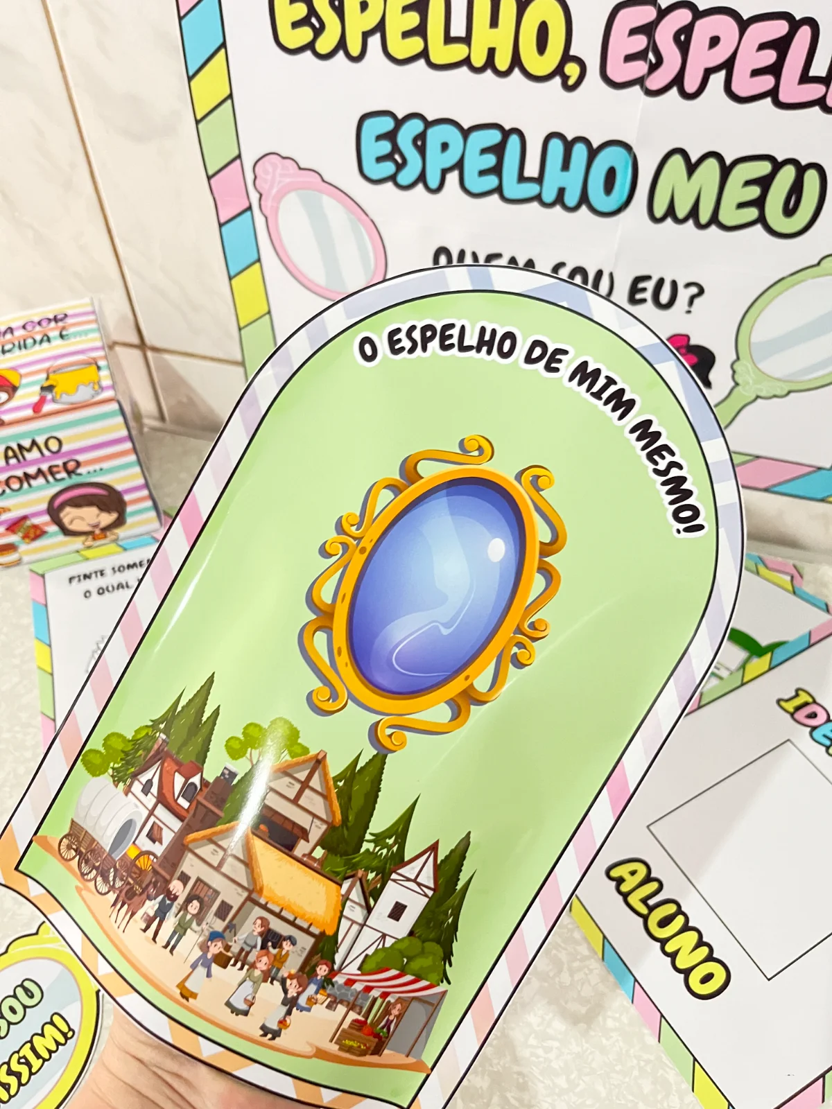 🔎 Projeto Identidade – Espelho, espelho meu! 🌟 — amostra 2: Cada criança é especial e tem sua própria história