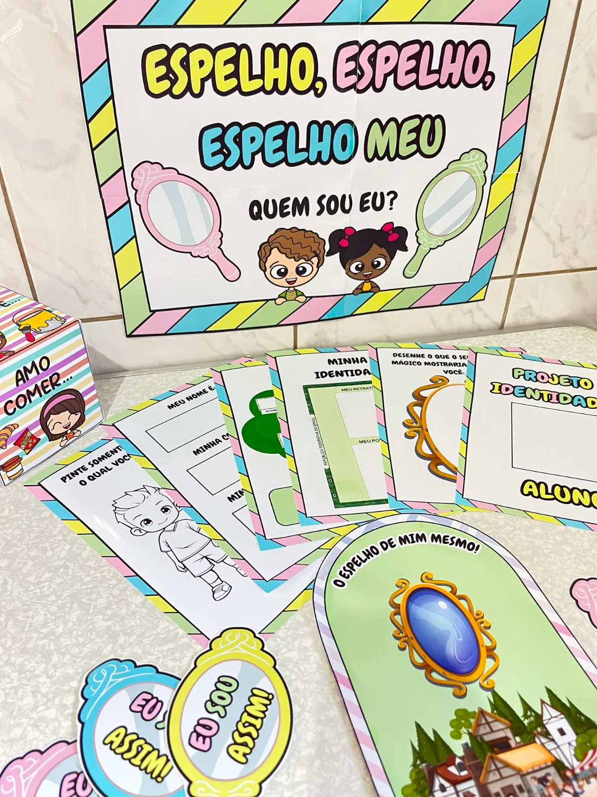 🔎 Projeto Identidade – Espelho, espelho meu! 🌟 — amostra 4: O que está incluso – Descrição do produto