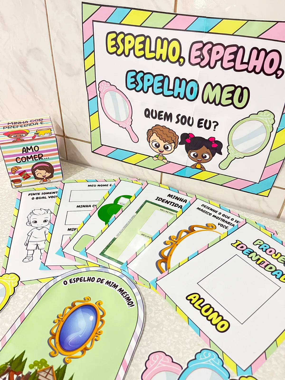 🔎 Projeto Identidade – Espelho, espelho meu! 🌟 — amostra 5: O que está incluso – Descrição do produto