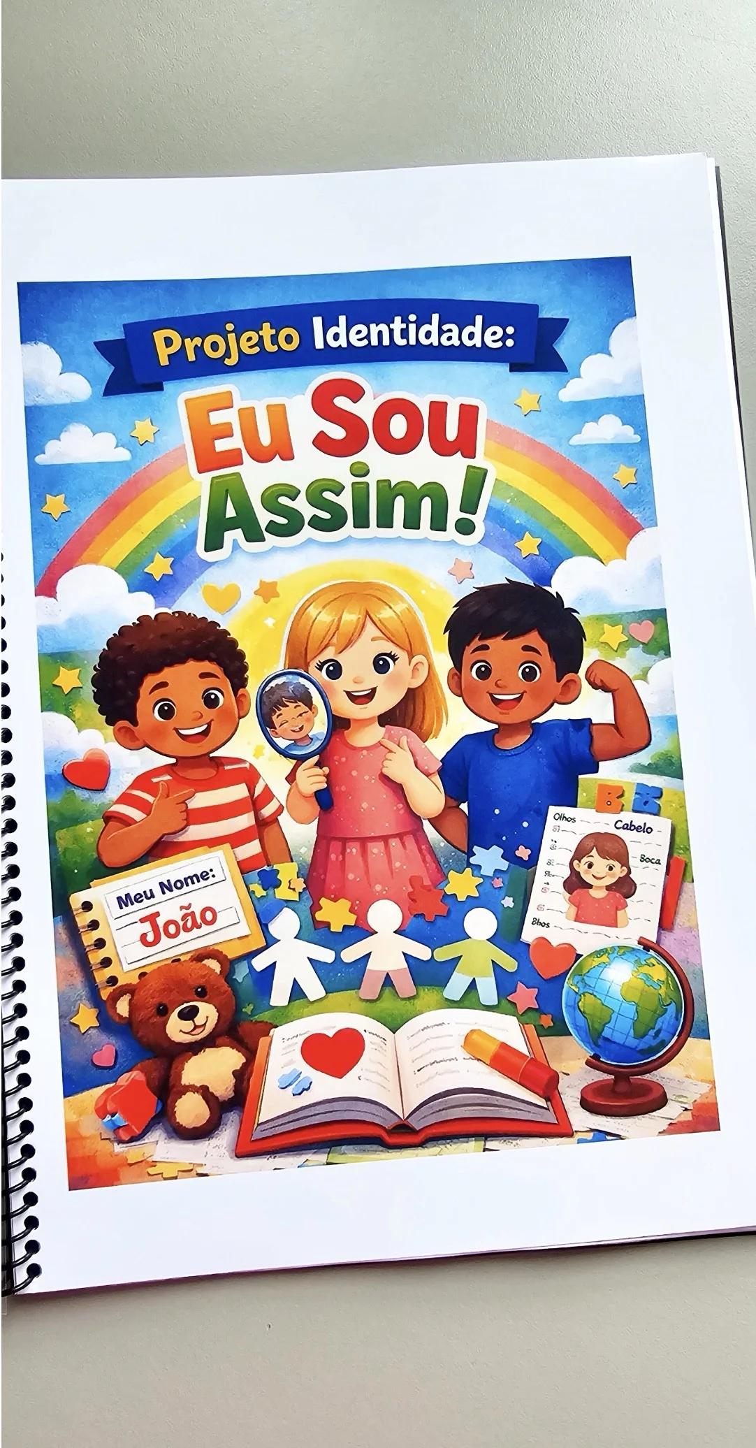 Projeto identidade “Eu sou assim” — Atividades para Todas as séries: *Projeto identidade: Eu sou assim* Sabe aquele frio na…