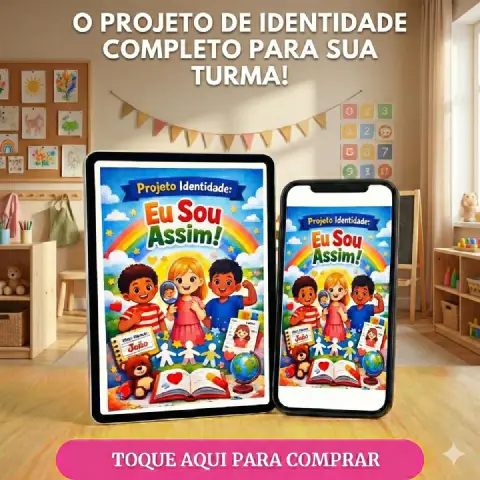 Projeto Identidade – PDF para Imprimir | Educação Infantil — capa do material