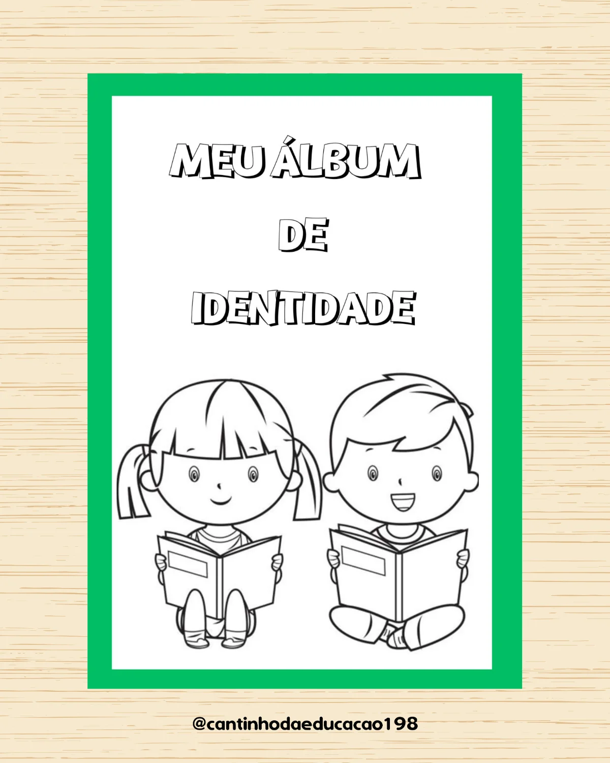 Projeto identidade – quem sou eu? – Material Pedagógico — amostra 3: Um projeto lúdico e especial para ajudar as crianças a…