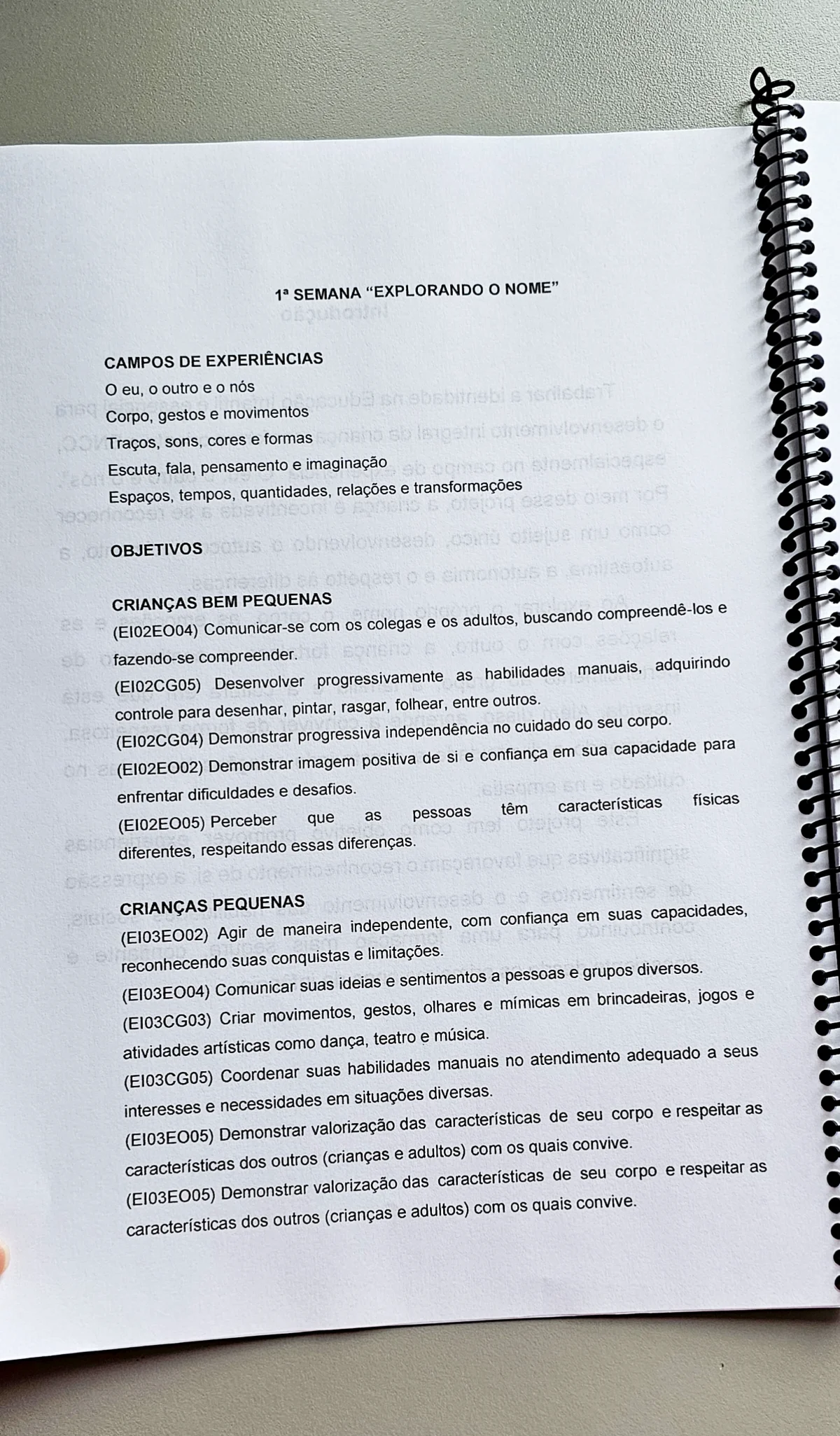 Projeto Identidade - Trabalhe emoções na Educação Infantil — amostra 4: Organizado em 4 semanas temáticas, com atividades…