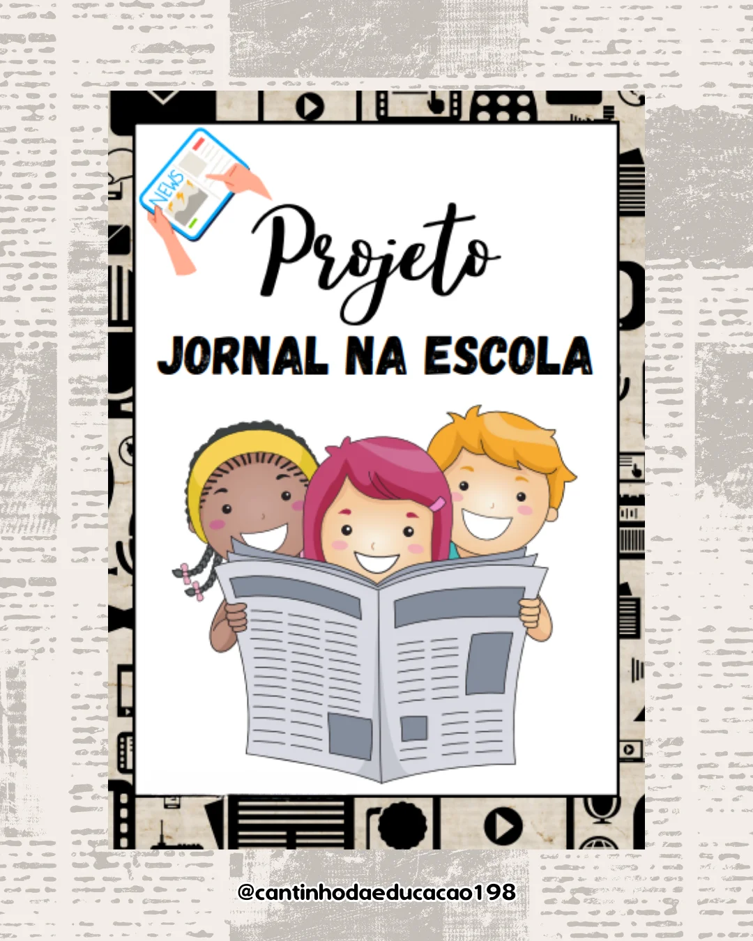 Projeto jornal na escola – Material Pedagógico — Alfabetização para Educação Infantil: Um projeto completo para trabalhar… Projeto jornal na escola – Material Pedagógico — Alfabetização para Educação Infantil: Um projeto completo para trabalhar…
