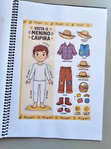 Projeto Junino para Educação Infantil – Completo e Pronto para Usar — amostra 1: Projeto Junino para Educação Infantil…