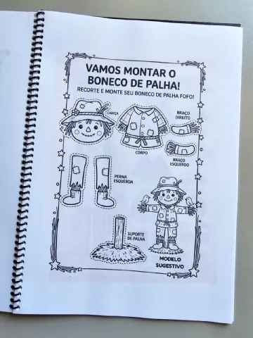 Projeto Junino para Educação Infantil – Completo e Pronto para Usar — amostra 5: Projeto Junino para Educação Infantil…