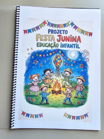 Projeto Junino para Educação Infantil – Completo e Pronto para Usar — capa do material
