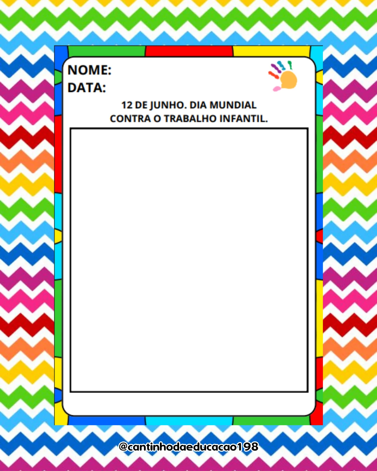 PROJETO JUNTOS NO COMBATE AO TRABALHO INFANTIL — amostra 5: Um projeto importante e educativo para promover a…