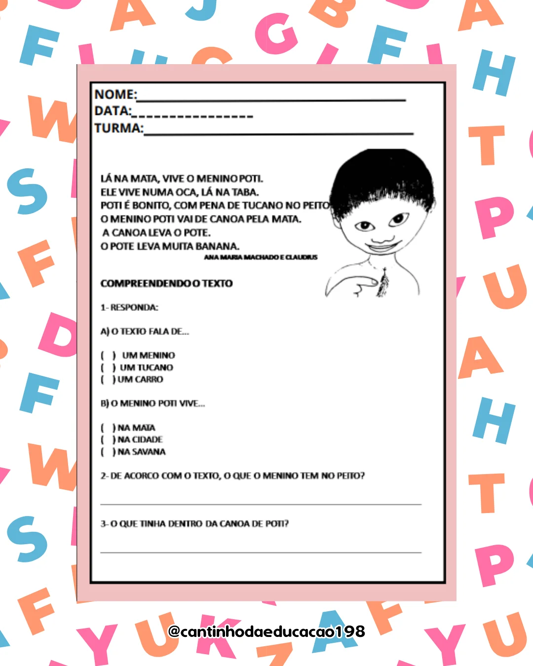 Projeto literário – ana maria machado – Material Pedagógico — amostra 5: Um projeto completo e encantador para incentivar o…