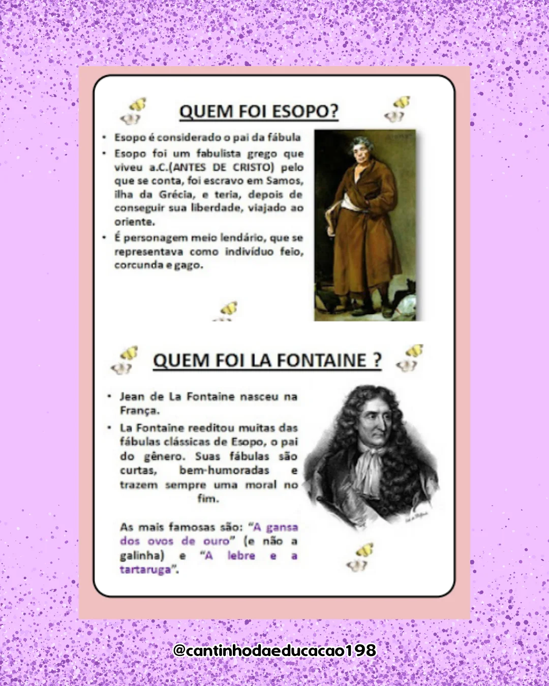 Projeto literário – fábulas – Material Pedagógico — amostra 2: Um projeto completo e divertido para explorar o mundo das…