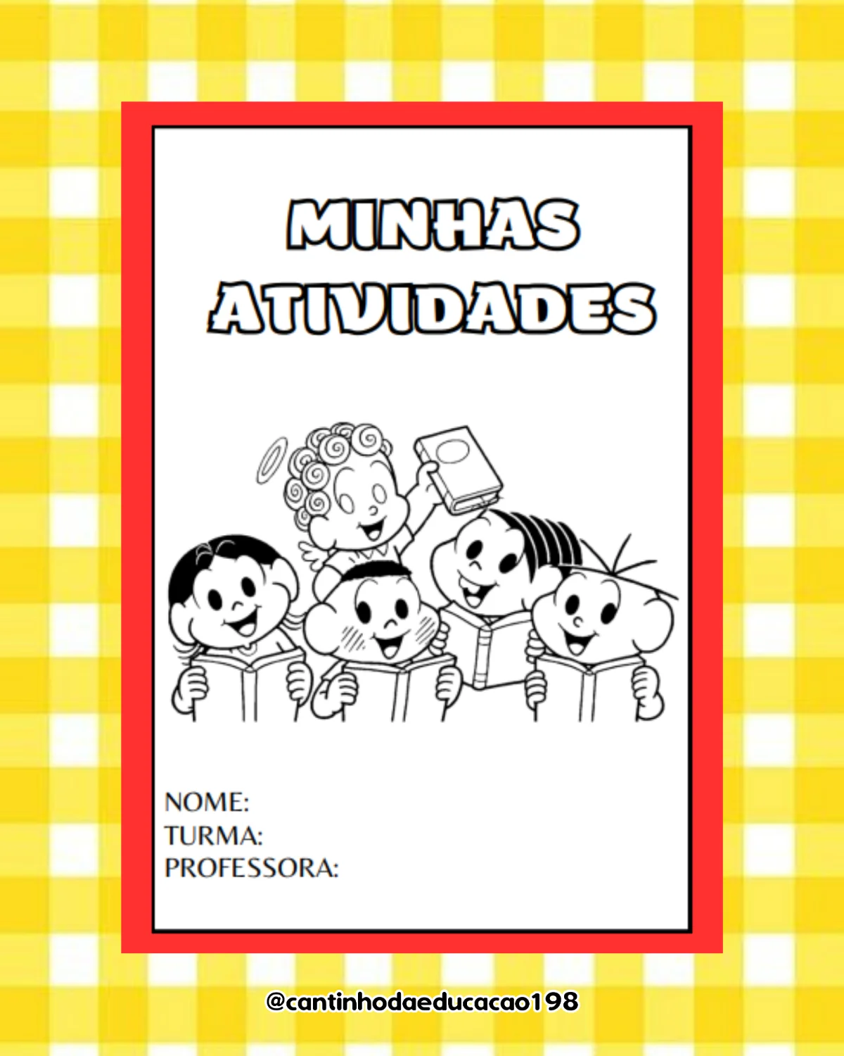 Projeto literário – maurício de sousa – PDF para Imprimir — amostra 2: Um projeto completo e super divertido para explorar…