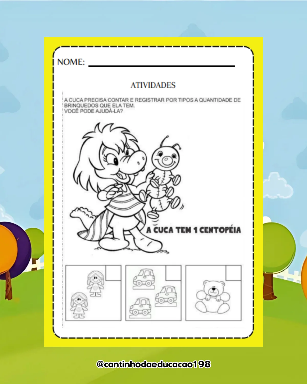 Projeto literário – monteiro lobato – Material Pedagógico — amostra 4: Um projeto completo e lúdico para apresentar aos…