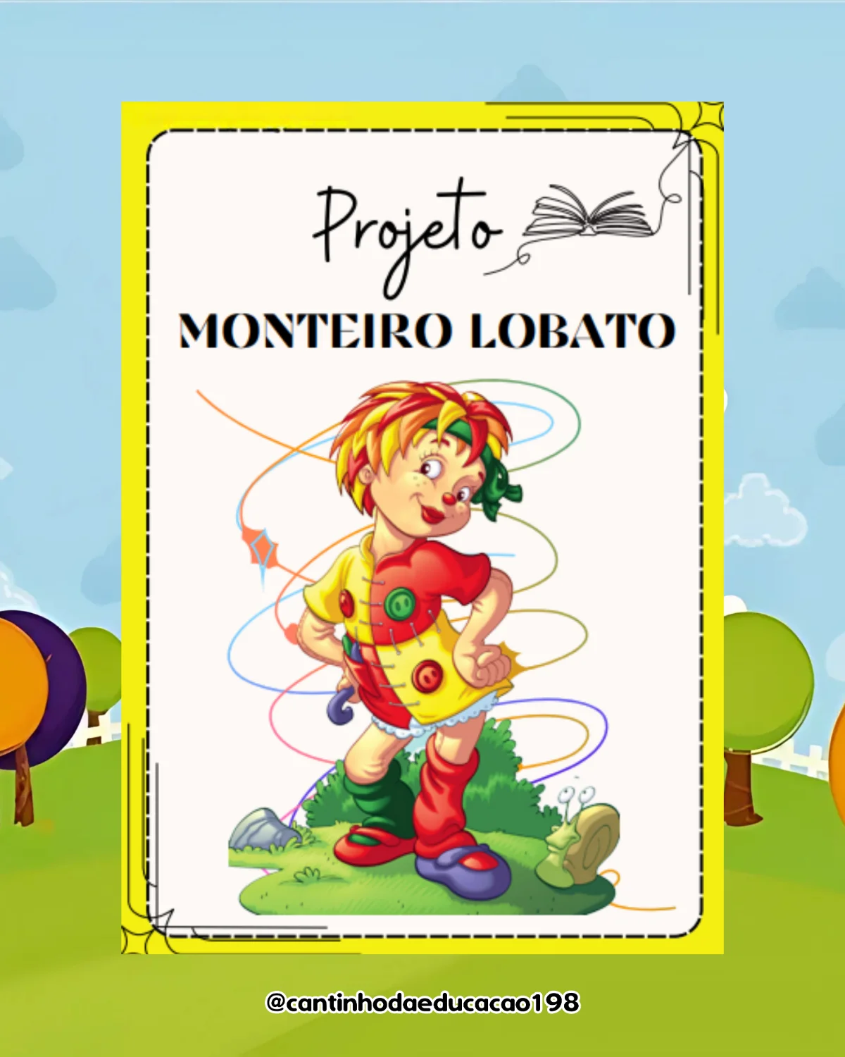 Projeto literário – monteiro lobato – Material Pedagógico — Português para Todas as séries: Um projeto completo e lúdico…