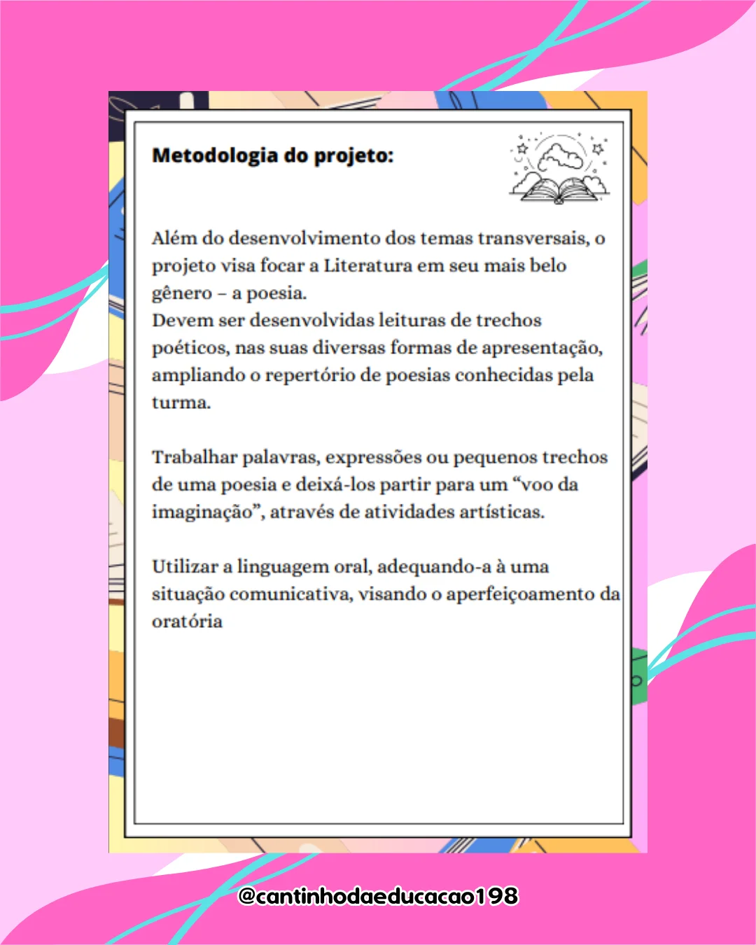 PROJETO LIVRO FELIZ - COLETÂNEA DE POEMAS — amostra 1: O que vem no material PROJETO LIVRO FELIZ - COLETÂNEA DE POEMAS — amostra 1: O que vem no material
