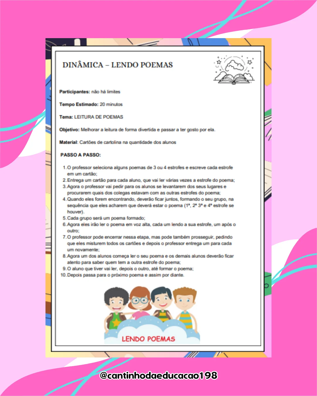 PROJETO LIVRO FELIZ - COLETÂNEA DE POEMAS — amostra 4: Um projeto completo e encantador para estimular o gosto pela… PROJETO LIVRO FELIZ - COLETÂNEA DE POEMAS — amostra 4: Um projeto completo e encantador para estimular o gosto pela…