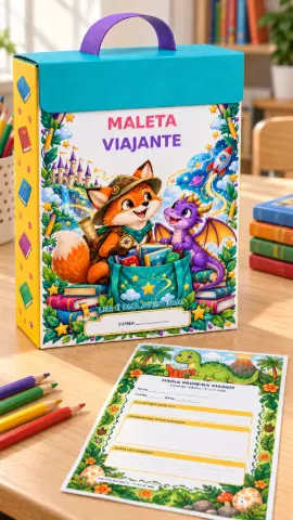 Projeto Maleta Viajante de Leitura do 1º ao 4º Ano — amostra 1: Leitura que viaja entre escola e família
