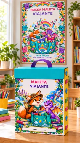 Projeto Maleta Viajante de Leitura do 1º ao 4º Ano — amostra 3: Formação de leitores em parceria