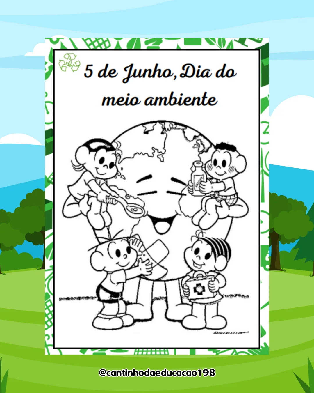 Projeto meio ambiente – Material Pedagógico — amostra 1: O que vem no material