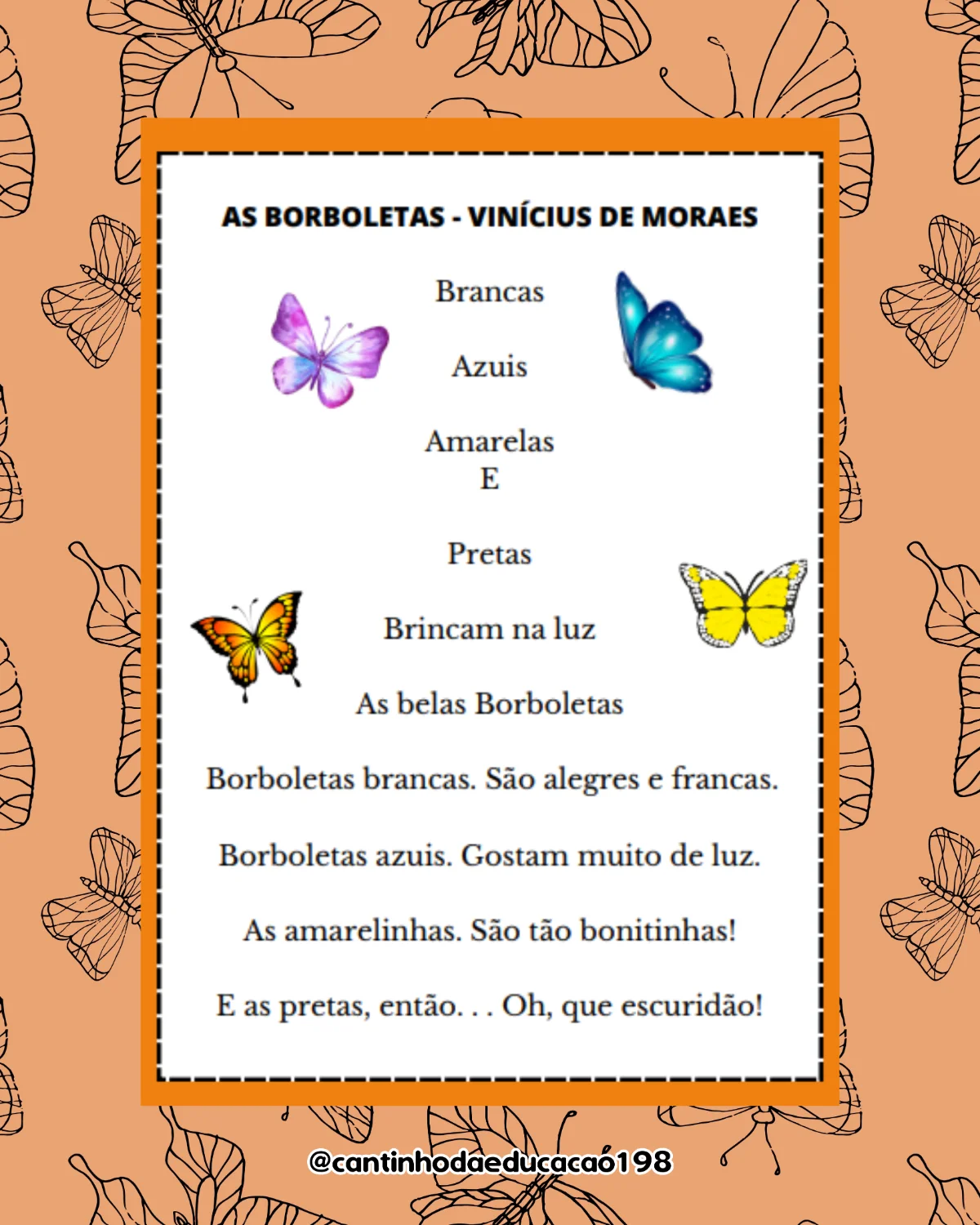 Projeto – metamorfose da borboleta – Material Pedagógico — amostra 3: Um projeto encantador para explorar de forma lúdica o…