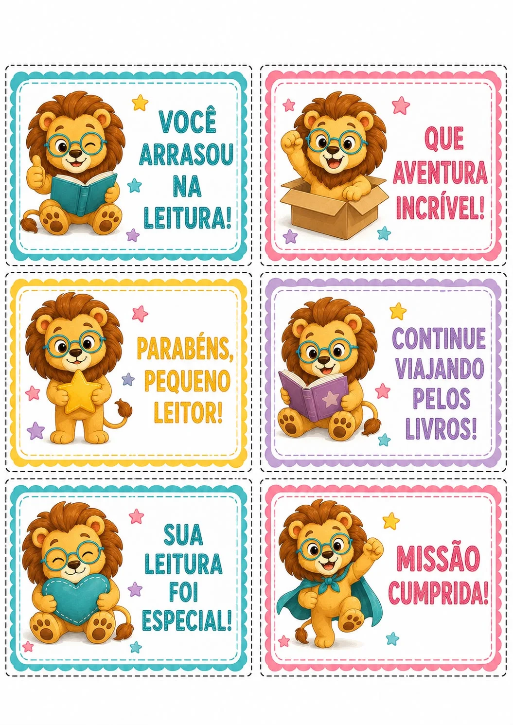 📚🦁 PROJETO MEU AMIGO LEITOR — UMA AVENTURA EM CADA PÁGINA! — amostra 6: Transforme a leitura em uma experiência…