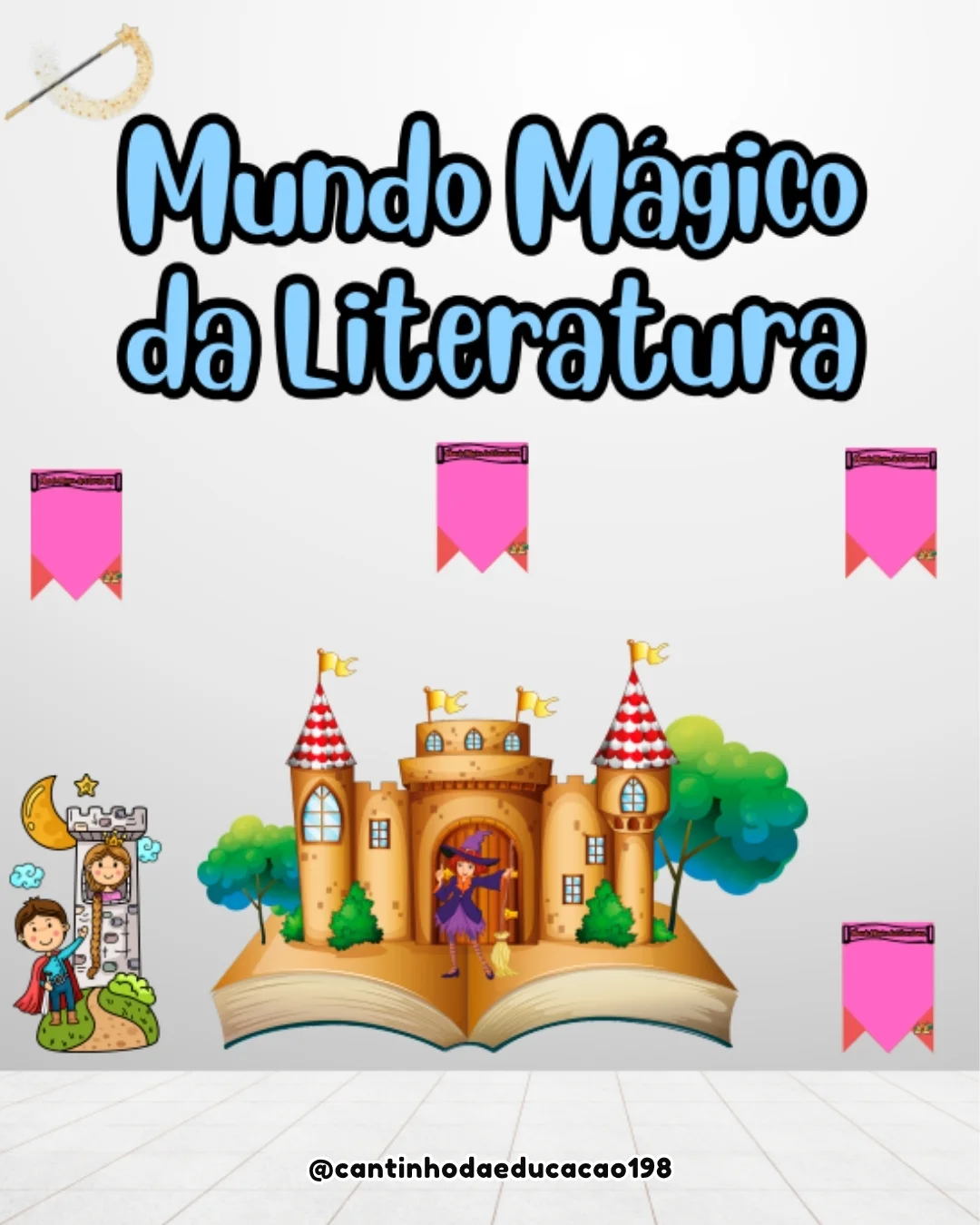 PROJETO MUNDO MÁGICO DA LITERATURA – PDF para Imprimir — amostra 1: O que vem no material