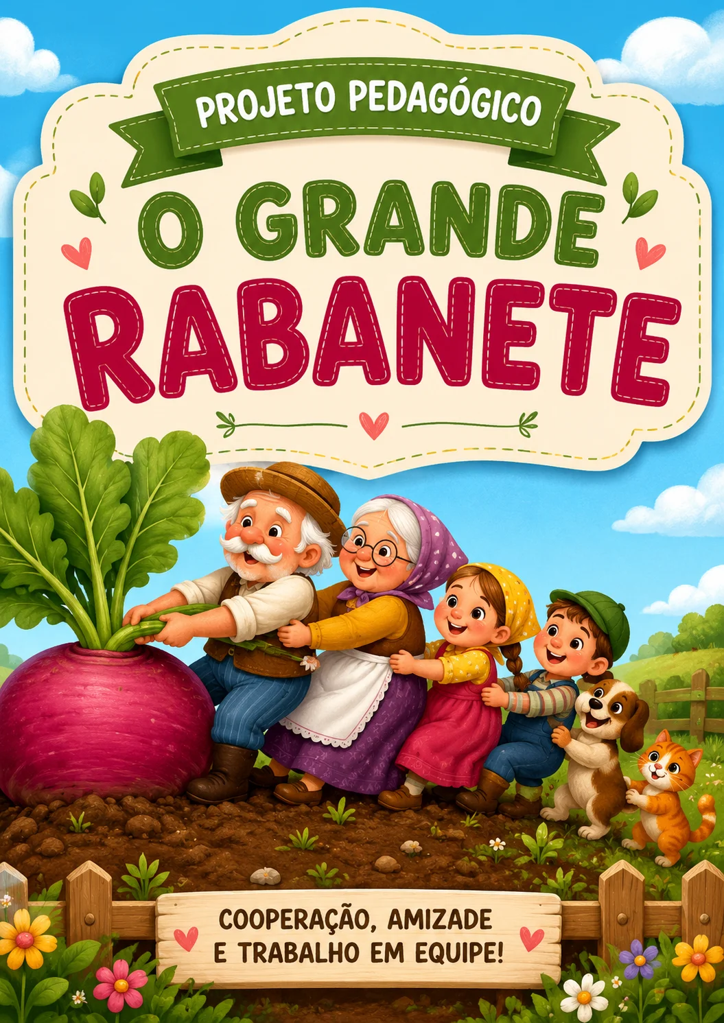 Projeto O Grande Rabanete: Educação Infantil — Matemática para Educação Infantil: Projeto O Grande Rabanete com plano de…