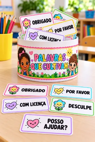 Projeto Palavras de Gentileza - Alfabetização/Anos Iniciais — amostra 3: Pequenos gestos fazem a gentileza florescer