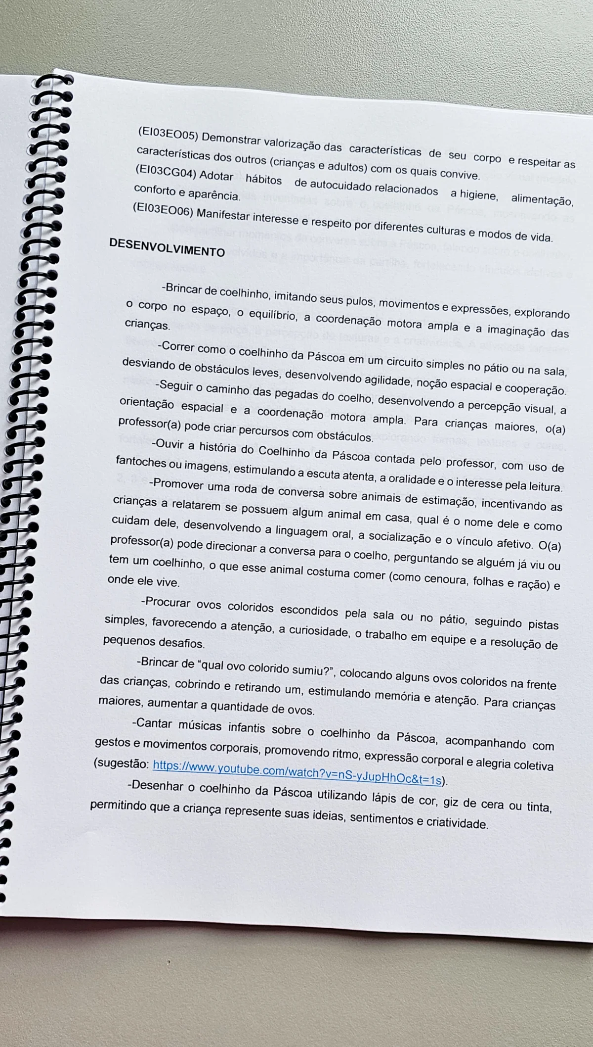 Projeto Páscoa – Educação Infantil | PDF — amostra 2: Material completo para trabalhar a Páscoa de forma lúdica, criativa e…