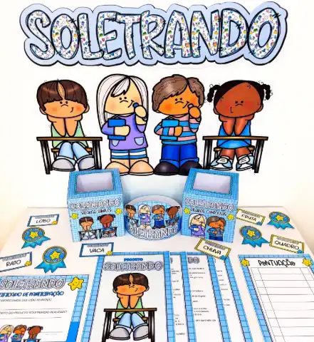 Projeto Pedagógico Soletrando | PDF Desafio 1° ao 5° ano — capa do material
