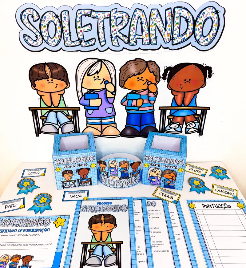 Projeto Pedagógico Soletrando | PDF Desafio 1° ao 5° ano — Atividades para 4º ano: O Soletrando é um projeto pedagógico…