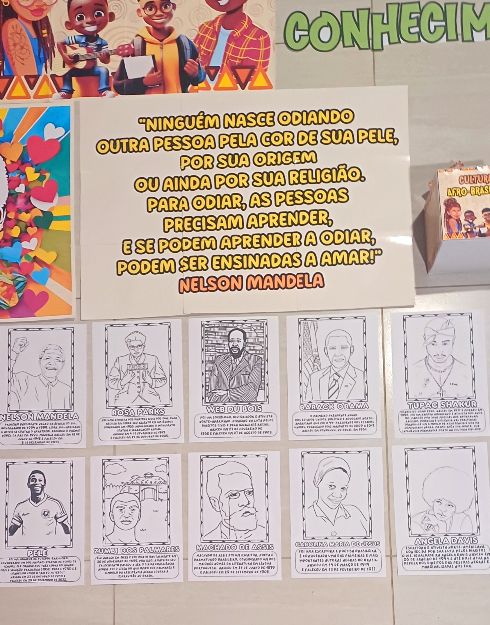 Projeto personalidades negras – PDF para Imprimir — amostra 1: Sobre o PROJETO PERSONALIDADES NEGRAS