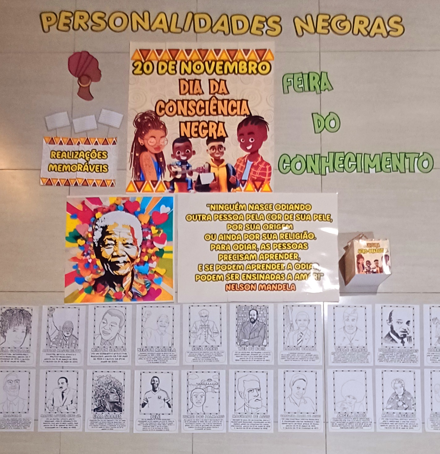 Projeto personalidades negras – PDF para Imprimir — amostra 2: Formato e entrega