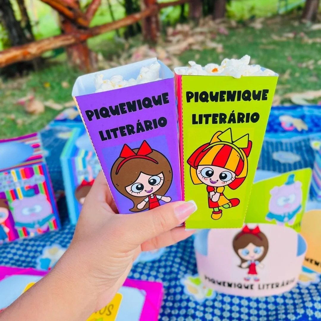 Projeto piquenique literário – Material Pedagógico — amostra 7: O Piquenique Literário tem como objetivo promover a…