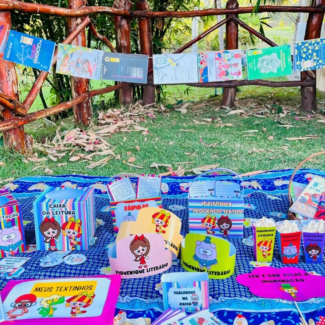 Projeto piquenique literário – Material Pedagógico — Alfabetização para Educação Infantil: O Piquenique Literário tem como…