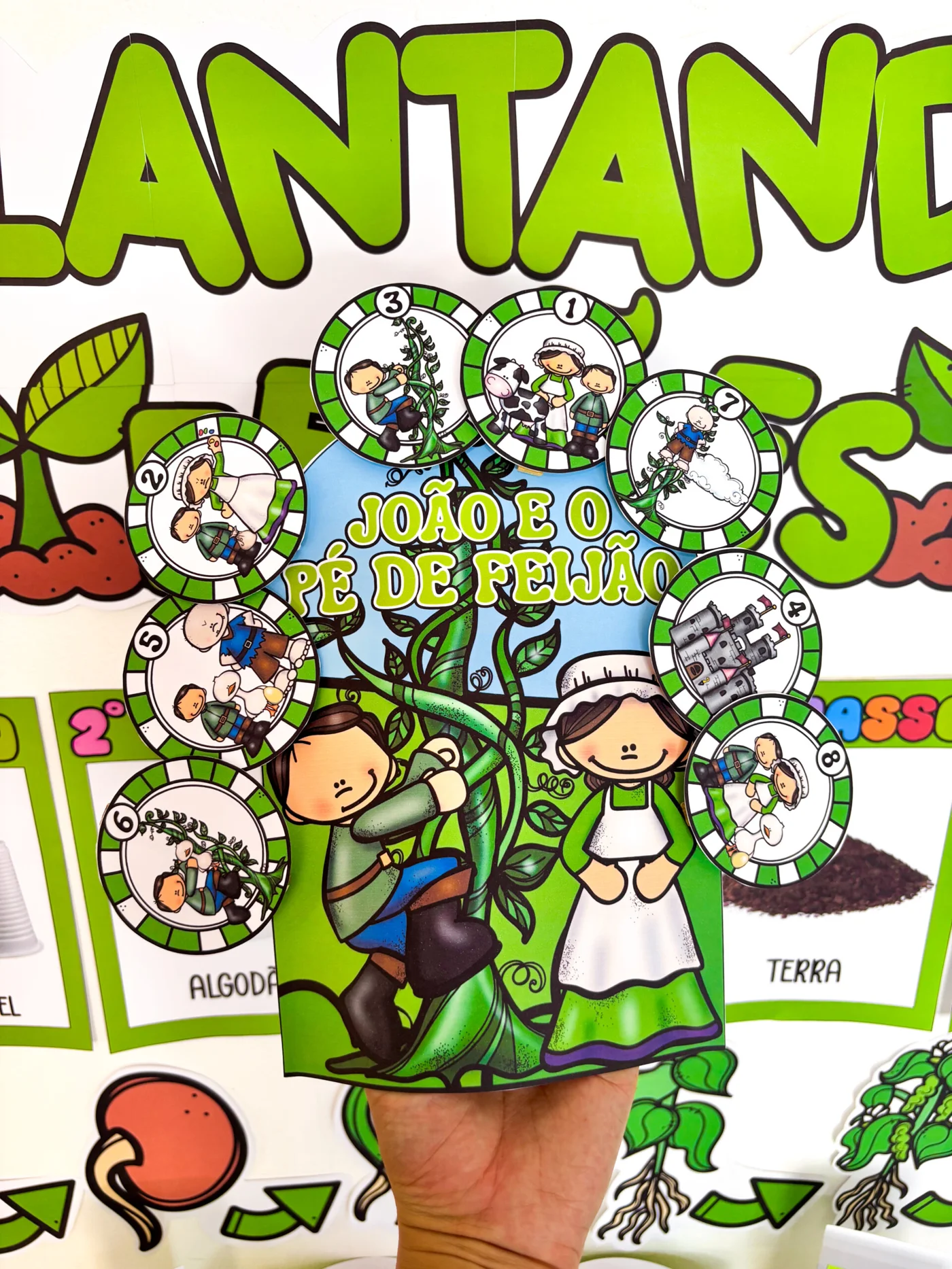 Projeto plantando feijões — amostra 6: Transforme sua sala em um verdadeiro laboratório da infância
