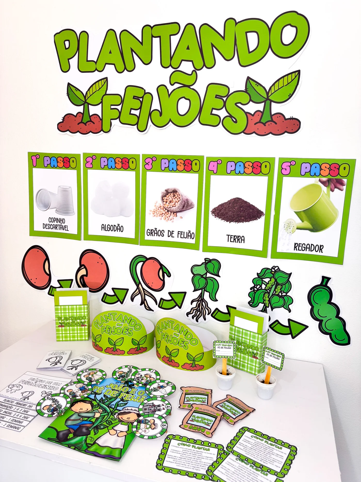 Projeto plantando feijões — Atividades para Educação Infantil: Transforme sua sala em um verdadeiro laboratório da infância