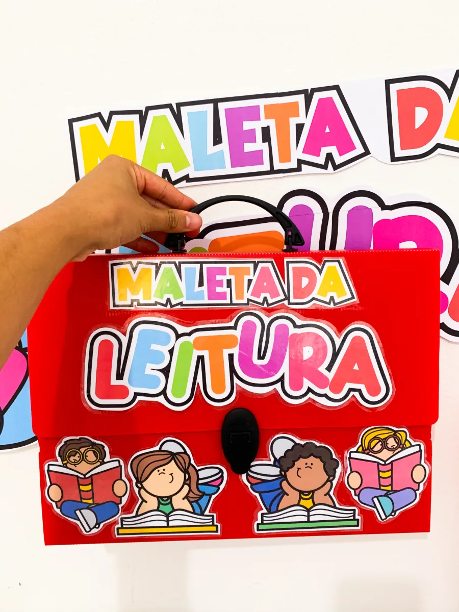 Projeto Sacola da Leitura / Maleta da Leitura - Recursos Pedagógicos com Fichas — Atividades para 1º ano: Com a Maleta da…