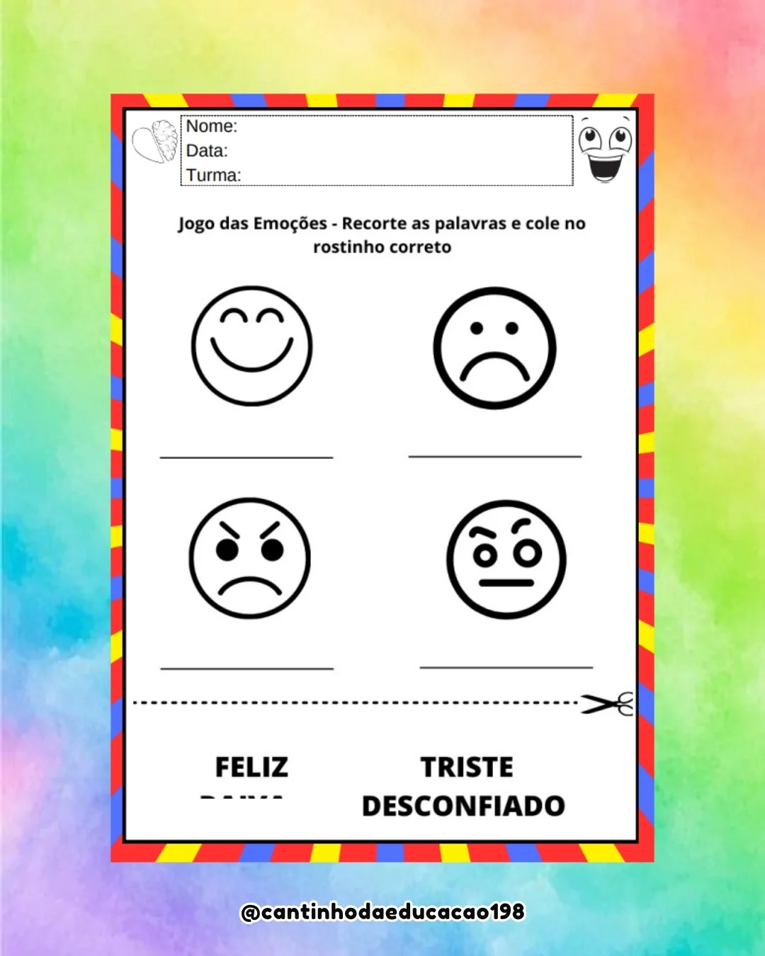 PROJETO SENTIMENTOS E EMOÇÕES – PDF para Imprimir — amostra 3: Para quem é indicado