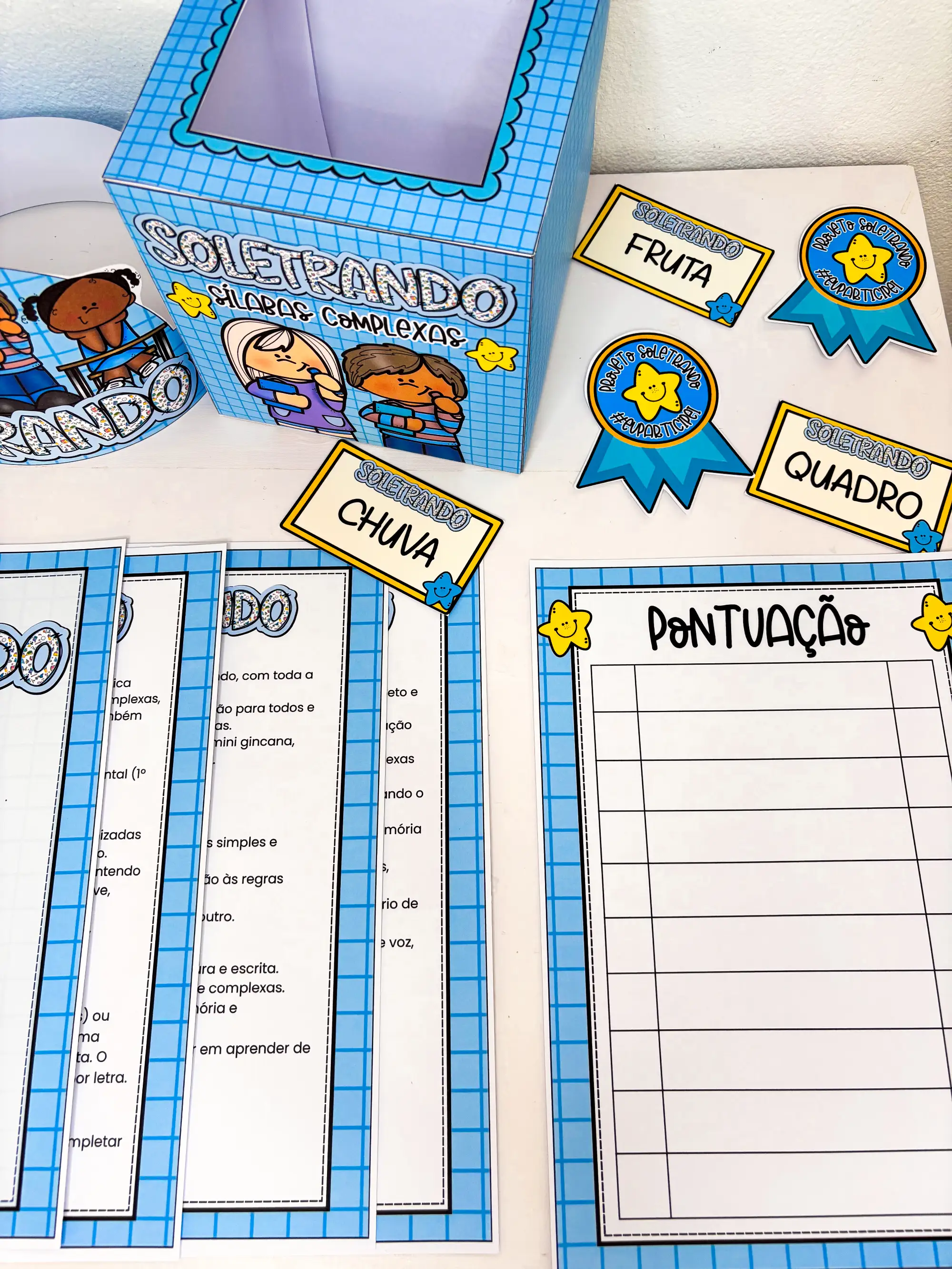 Projeto Soletrando em PDF: Kit Pedagógico Completo para Anos Iniciais — amostra 1: Conteúdo e Formato
