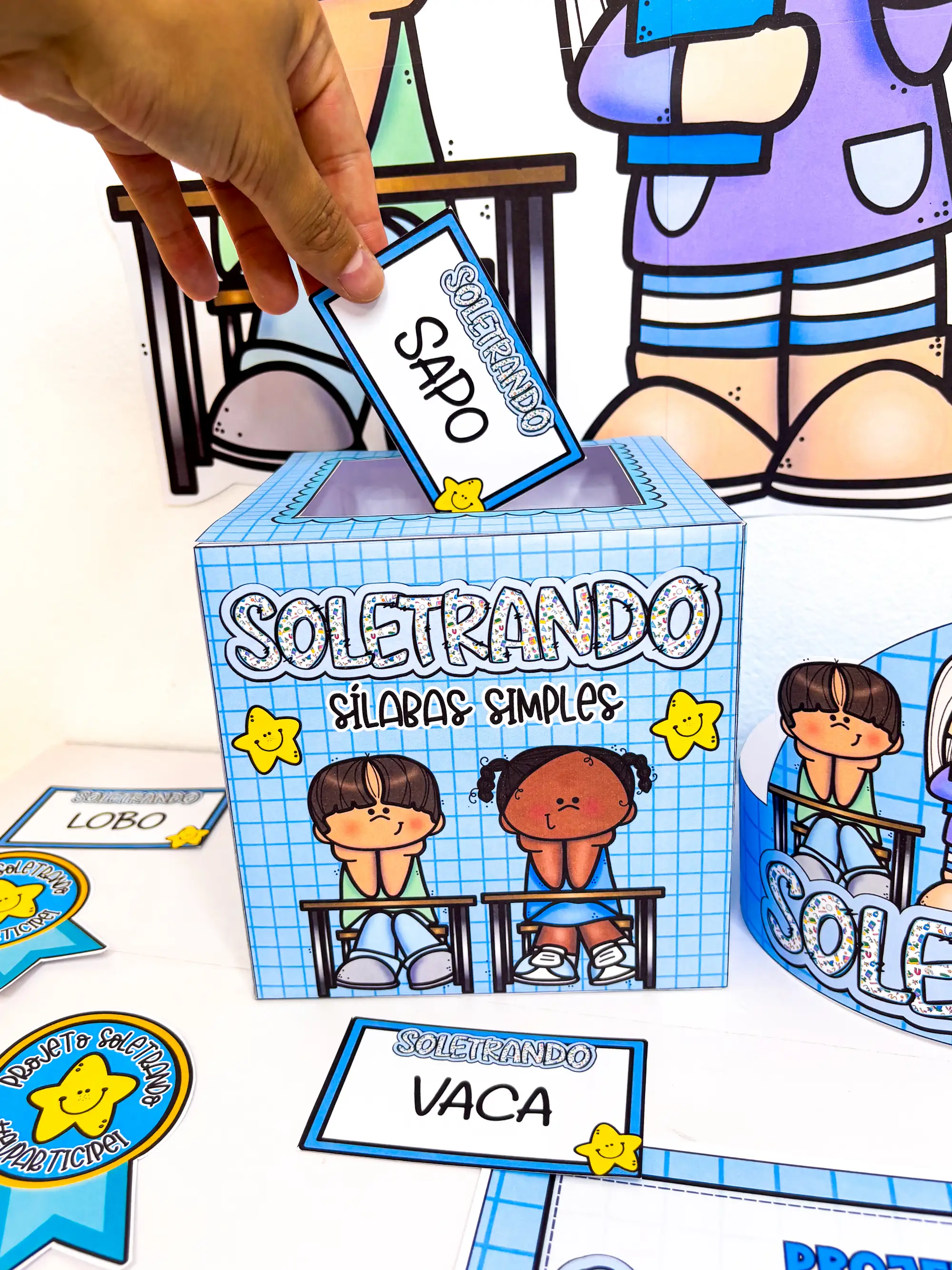 Projeto Soletrando em PDF: Kit Pedagógico Completo para Anos Iniciais — amostra 5: Projeto Soletrando completo em PDF para…