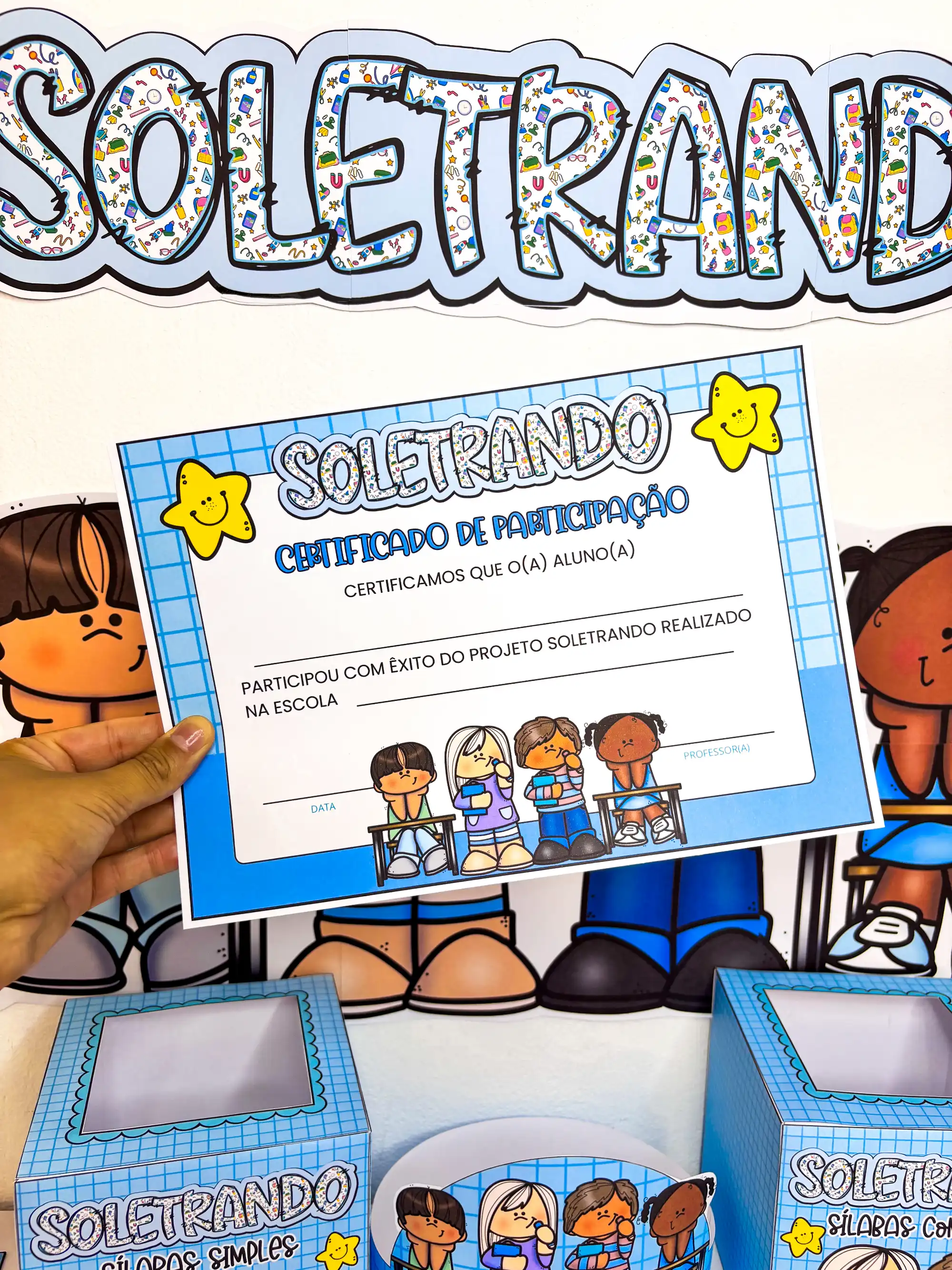 Projeto Soletrando em PDF: Kit Pedagógico Completo para Anos Iniciais — amostra 6: Projeto Soletrando completo em PDF para…