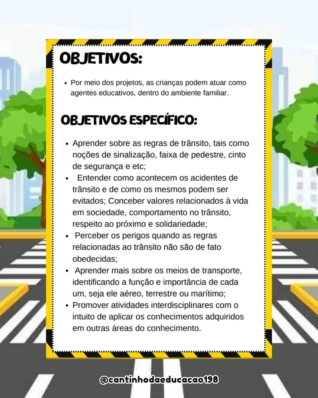 PROJETO TRÂNSITO: PARE, OLHE, SIGA – PDF para Imprimir — amostra 4: Material completo, lúdico e pronto para uso, ideal para…