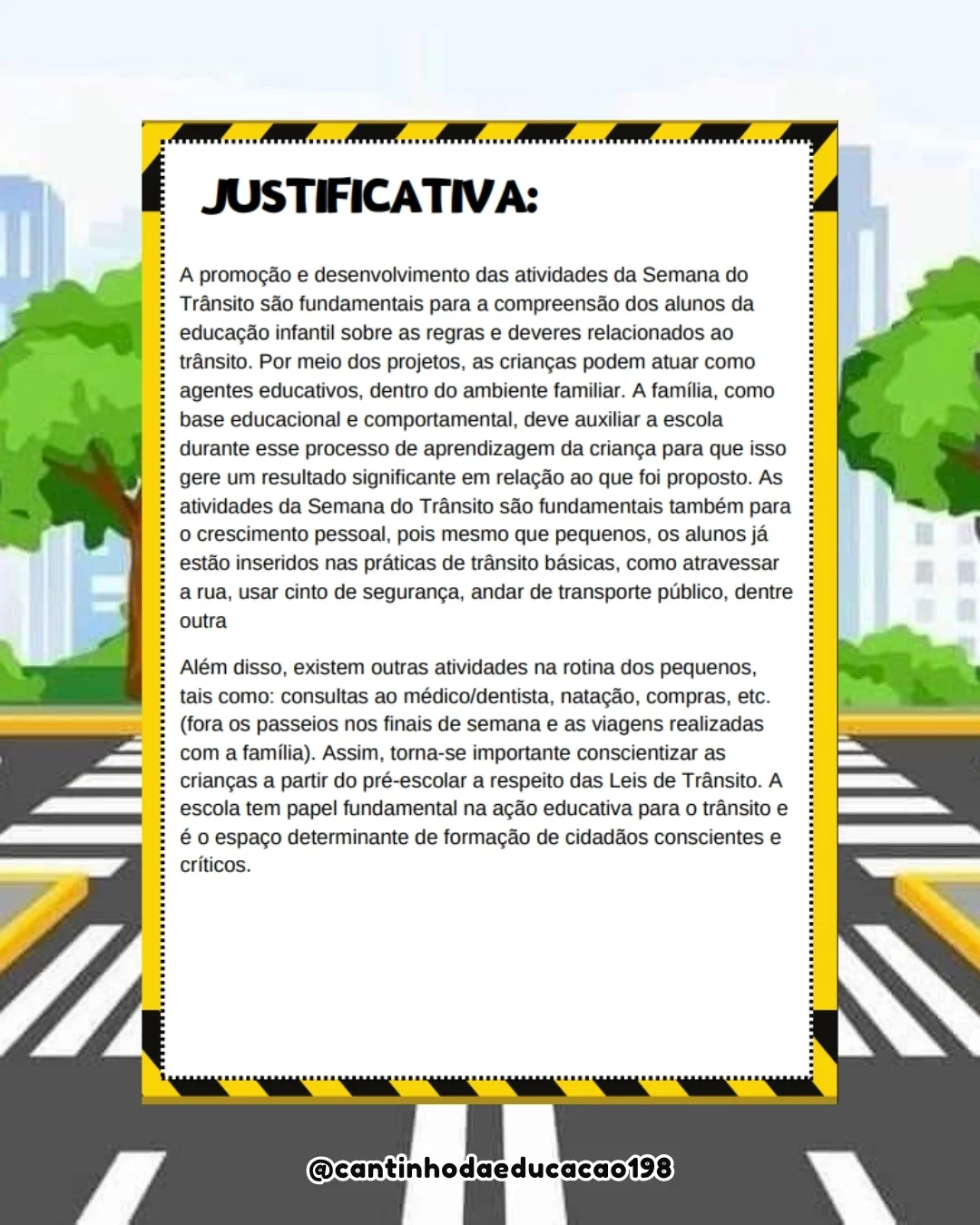 PROJETO TRÂNSITO: PARE, OLHE, SIGA – PDF para Imprimir — amostra 5: Material completo, lúdico e pronto para uso, ideal para…