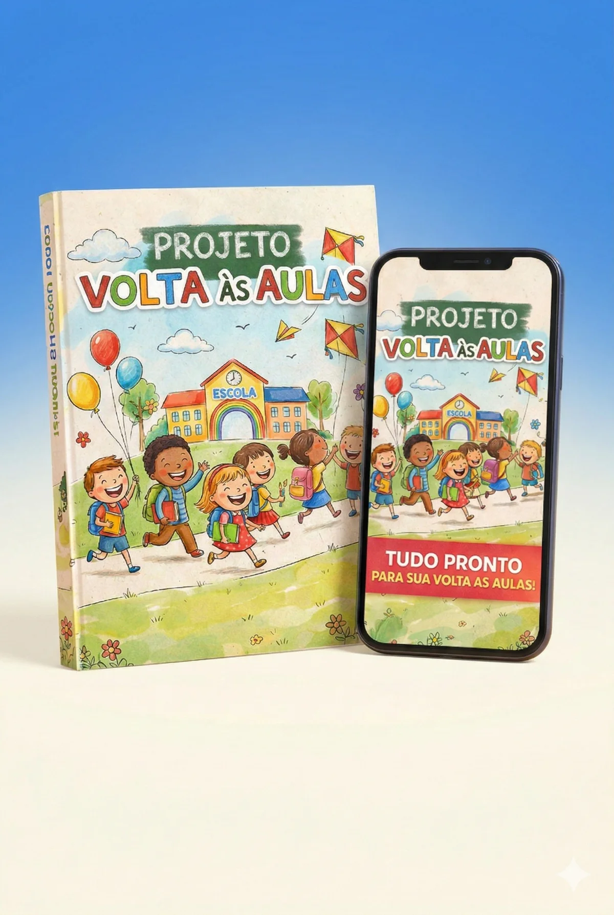 Projeto Volta às Aulas – Acolhida com Afeto e Diversão — capa do material
