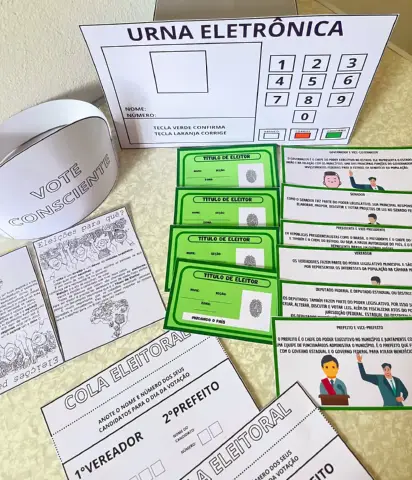 Projeto Voto Consciente: Eleições e Cidadania – 30 Páginas — amostra 2: Kit com 30 páginas sobre eleições, democracia e…